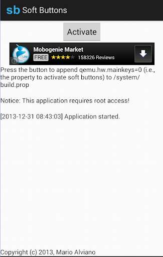 Run android online APK [root] Soft Buttons from MyAndroid or emulate [root] Soft Buttons using MyAndroid